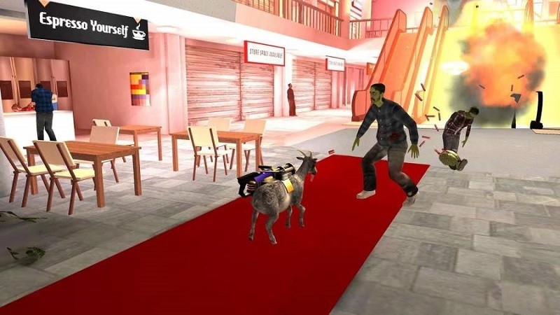 模拟山羊无限羊全地图版(Goat Simulator Free)