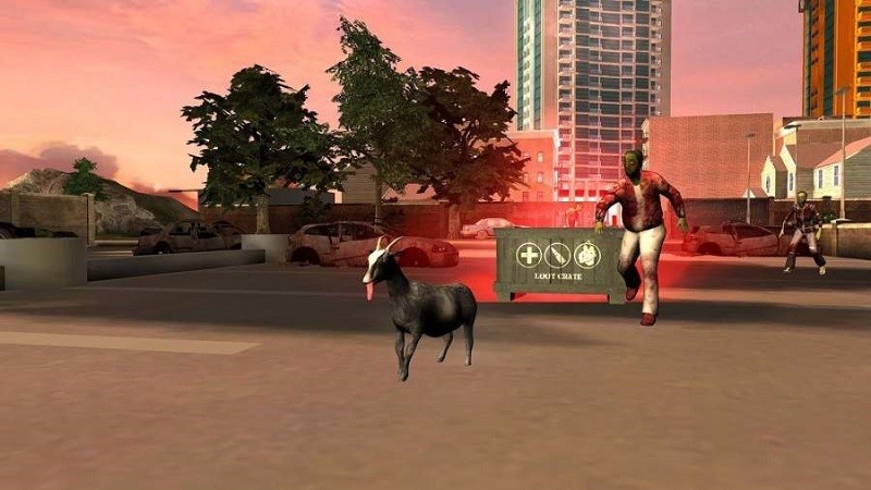 模拟山羊无限羊全地图版(Goat Simulator Free)