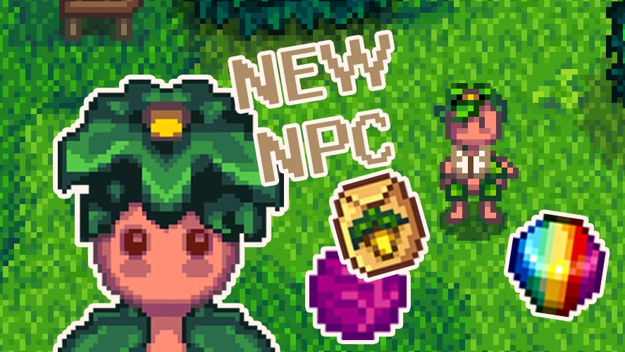 星露谷物语添加新NPC树苗MOD