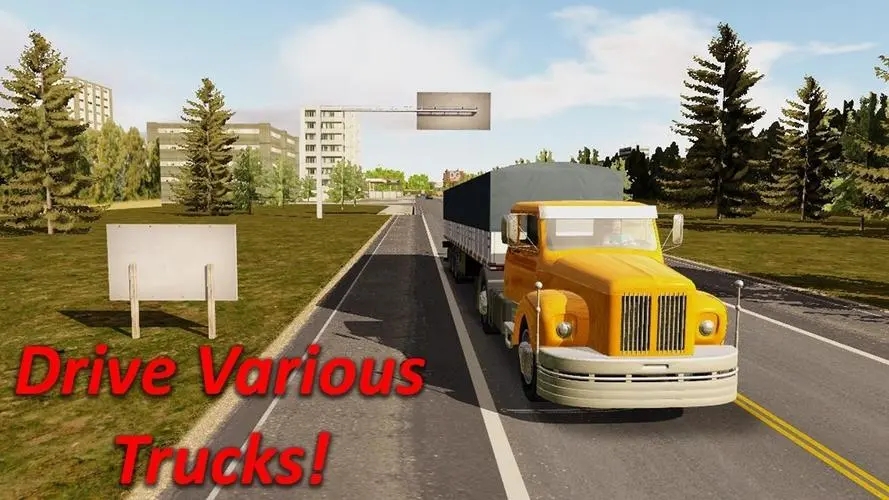 模拟开大货车单机游戏